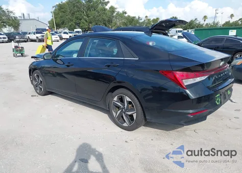 2023 Hyundai Elantra Hybrid Limited from USA, damaged, VIN KMHLN4AJ3PU037622